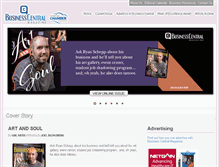 Tablet Screenshot of businesscentralmagazine.com